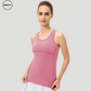 Pink Candy Colour Quick Dry Vest by SWEATY - Women's lightweight, breathable, and moisture-wicking tank top designed for yoga, running, and gym workouts. Comfortable SWEATY activewear perfect for fitness and performance.